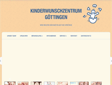Tablet Screenshot of kiwu-goettingen.de